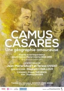 Affiche Camus Casares