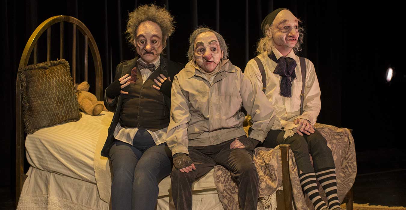 Critique théâtre Les Trois petits vieux qui ne voulaient pas mourir Théâtre du Frèt