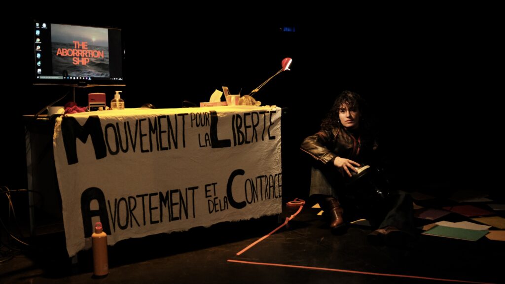 THE ABORRRTION SHIP mise en scène Mathilde Wind THE ABORRRTION SHIP Mathilde Wind